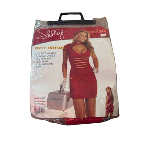 Sexy Bell Hop Halloween Costume Size S/M